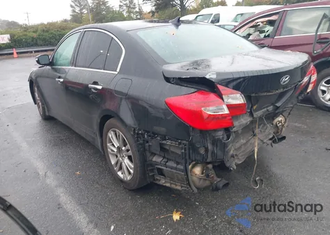 2013 Hyundai Genesis 3.8 из США, поврежденный, VIN KMHGC4DD8DU253541